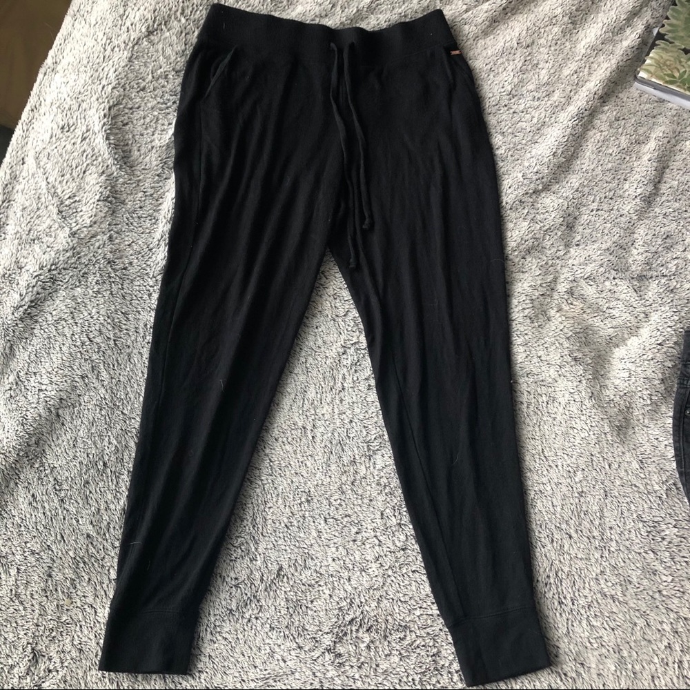 pink black sweats